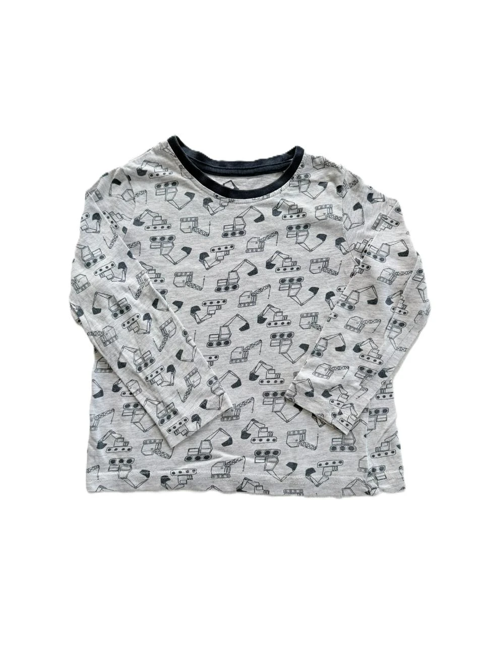2-piece grey and navy blue Lupilu pyjamas 98-104 cm – photo 2
